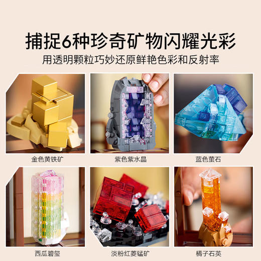 H乐高积木L21362乐高创意高手系列矿石藏品 商品图4