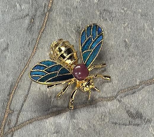 花丝镶嵌(蜜蜂胸针） 商品图0