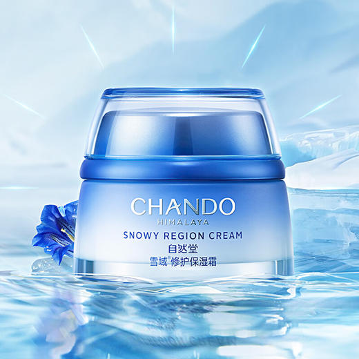 自然堂雪域精粹纯粹滋润霜50g 商品图5