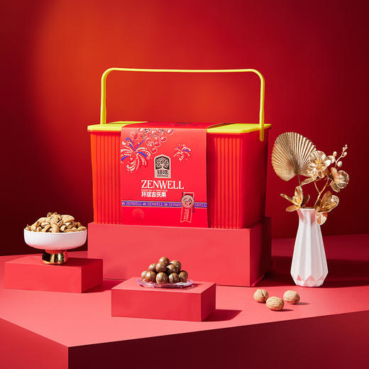 臻味-1900g环球吉庆果礼盒【年货】JDD 商品图1