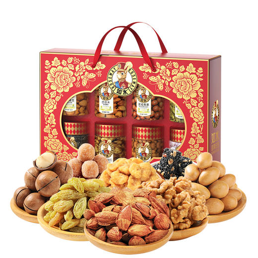 如水吉祥福礼盒1308g【年货】KY 商品图1