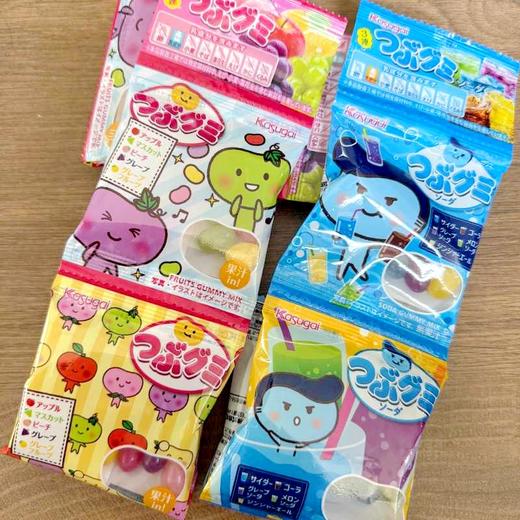 春日井三连包什锦果汁味/苏打味软胶糖42g/064610/064611 商品图0