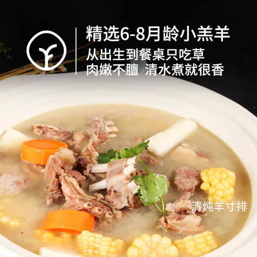 牧北鲜有机苏尼特羊寸排500g 商品图3