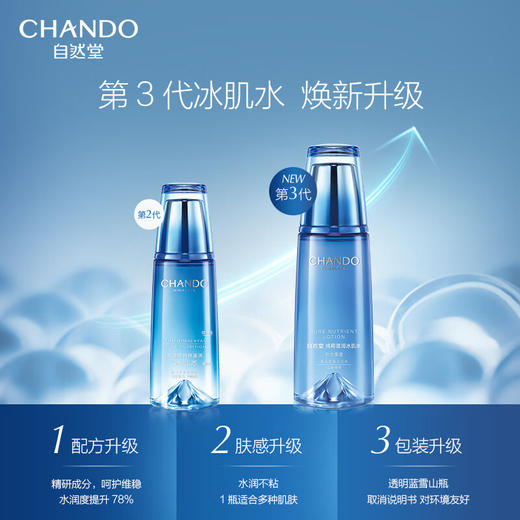 自然堂纯粹滋润冰肌水160mL 商品图2