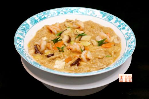 无锡油面筋烩鲜虾 商品图0