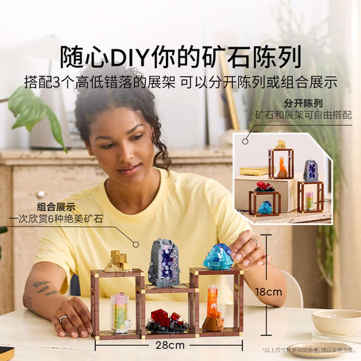 H乐高积木L21362乐高创意高手系列矿石藏品 商品图3