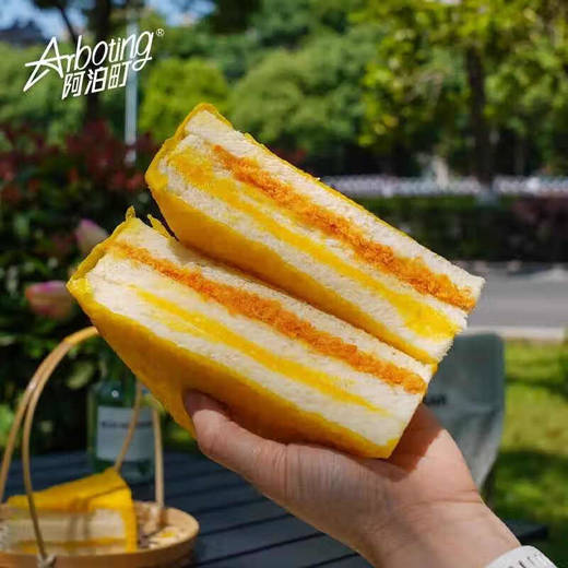 阿泊町藜麦肉松三明治面包480g 商品图1