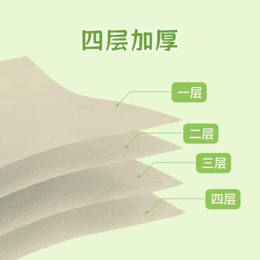 美穗吉家 亲肤绵柔面巾纸 原生竹浆4层60抽 商品图3