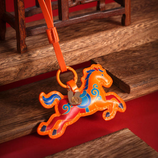 马年团团皮质挂件 商品图1