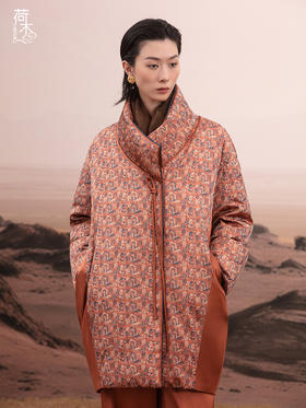 荷木HEMU丨韩仁锦系列白鹅绒中长款外套