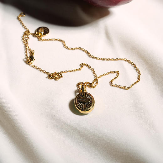 北京仓｜Goossens Paris-CABOCHONS-绿色 岩石水晶 吊坠 项链［法国设计师］ 商品图6