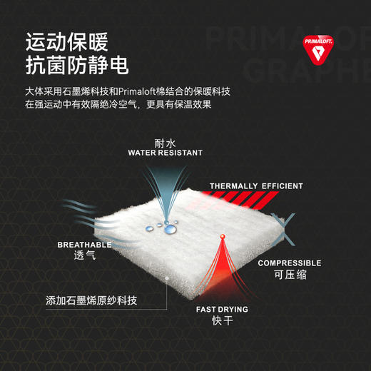 KAILAS凯乐石 户外运动 男款AR 40 动态保暖外套 KG2430111 商品图2