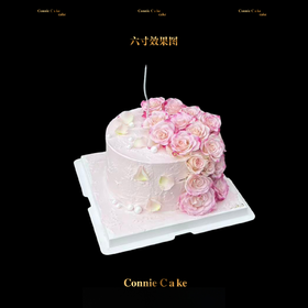 折射泡泡鲜花蛋糕：把星河浪漫裹进甜蜜里
