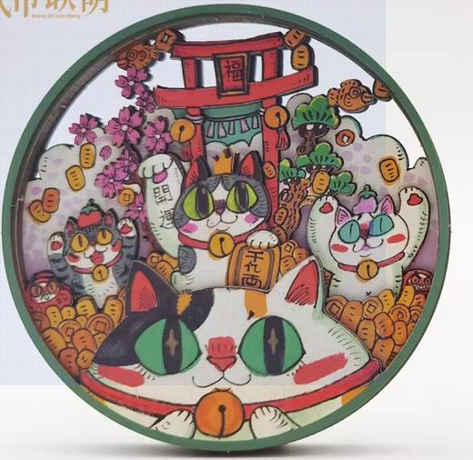 泡面猫丨立体冰箱贴 商品图2