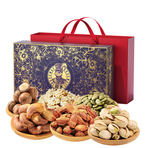 如水鎏金繁花·紫运礼盒1530g【年货】KY 商品图1