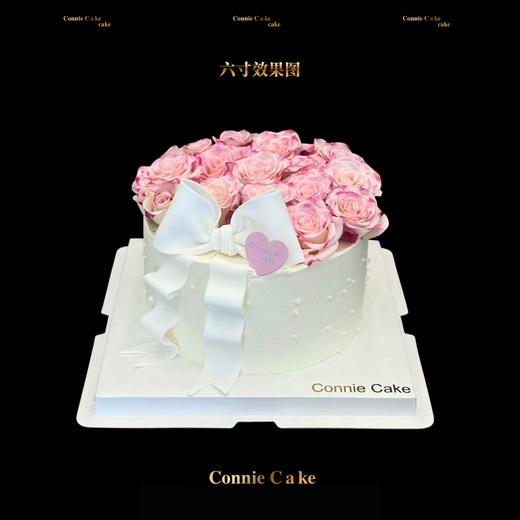 【1002】翻糖蝴蝶结泡泡玫瑰 商品图5