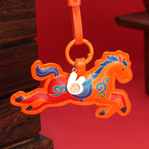 马年团团皮质挂件 商品图3