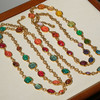 北京仓｜Goossens Paris-Cabochons-彩虹渐变 长项链/腰链（多种戴法）［法国设计师］ 商品缩略图1