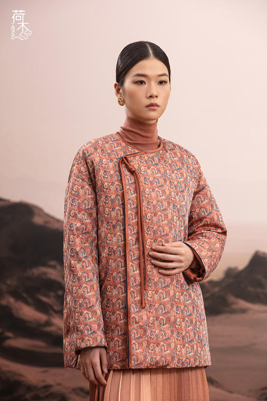 荷木HEMU丨韩仁锦系列白鹅绒短外套 商品图0