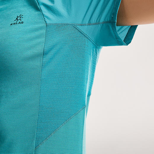 KAILAS凯乐石 女款 XM1美利奴羊毛圆领T恤 KG2517229 商品图3