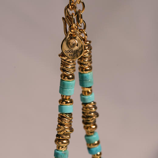 北京仓｜Goossens Paris-Ariane-绿松石 项链［法国设计师］ 商品图2