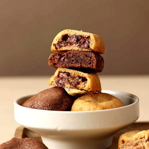 不二家香草可可味双拼曲奇饼干 180g/050125休闲小零食下午茶糕点心 商品图2