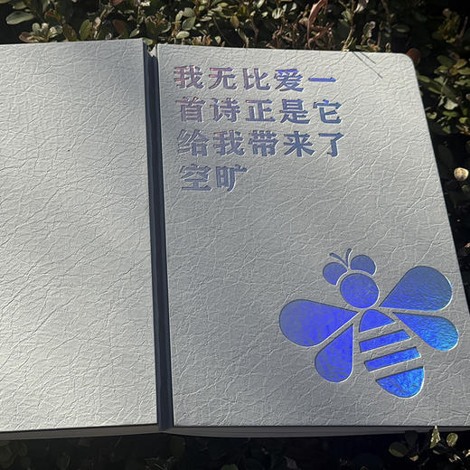 《我无比爱一首诗正是它给我带来了空旷》诗歌手账 商品图4
