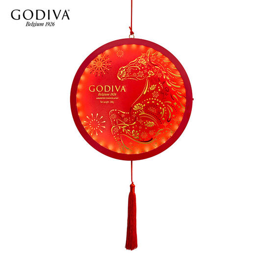 歌帝梵【马年限定】新年甄选巧克力灯笼团圆礼盒200g 商品图5