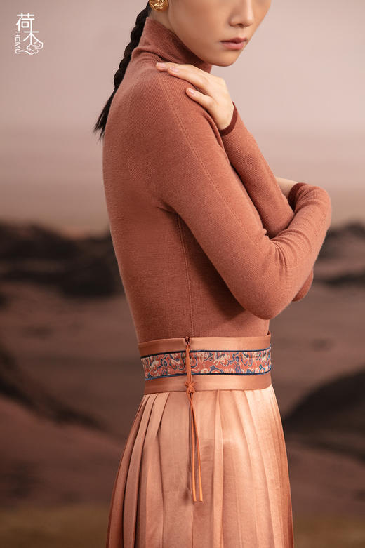 荷木HEMU丨韩仁锦系列百褶裙 商品图1