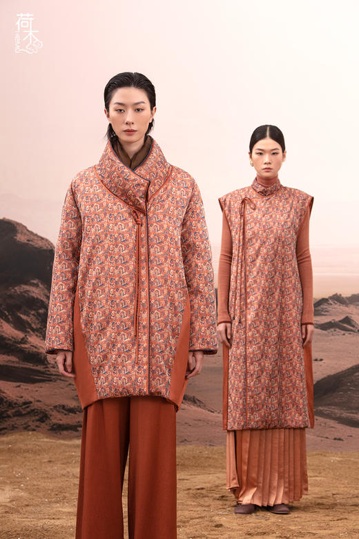 荷木HEMU丨韩仁锦系列白鹅绒中长款外套 商品图2