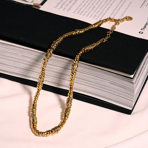 北京仓｜Goossens Paris-Ariane-金色 串珠 项链［法国设计师］ 商品图1