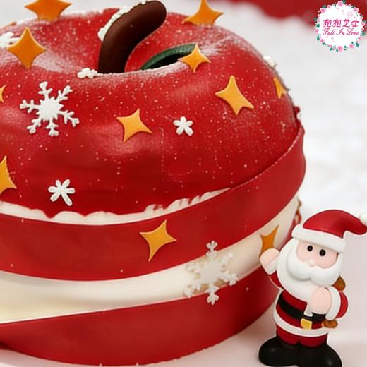 【圣诞节】苹安果蛋糕 一颗苹安果，裹着冬日的甜，藏着整年的安~~ 商品图4