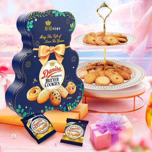 皇冠丹麦曲奇饼干缤纷装小熊版132g 商品图2