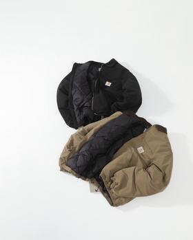 Carhartt卡哈特底特律羽绒服 定织微褶尼龙面料