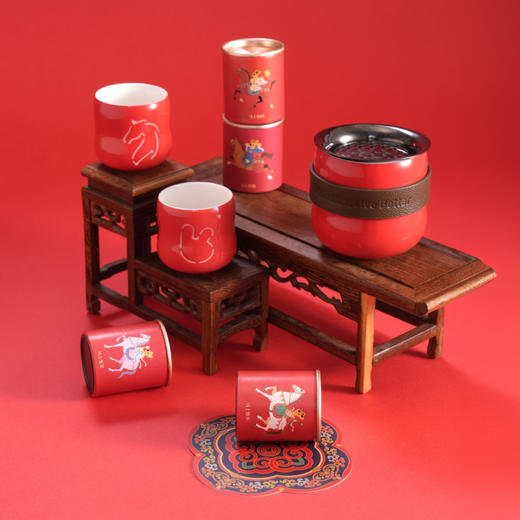 马年团团茶具套装 商品图4