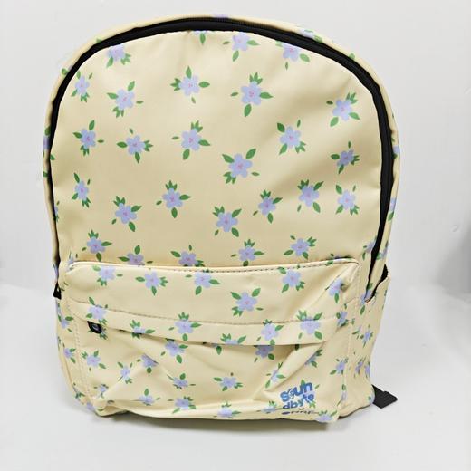 印花双肩包女校园通勤休闲百搭书包大容量学生背包 商品图0