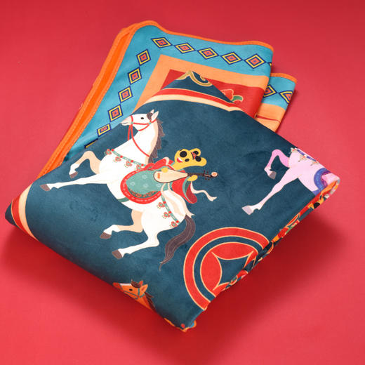 马年团团毯子 商品图3