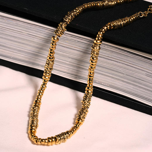 北京仓｜Goossens Paris-Ariane-金色 串珠 项链［法国设计师］ 商品图6