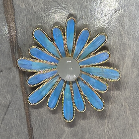 花丝镶嵌(太阳花胸针）
