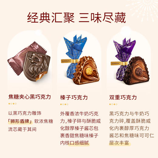 歌帝梵【马年限定】新年甄选巧克力灯笼团圆礼盒200g 商品图3