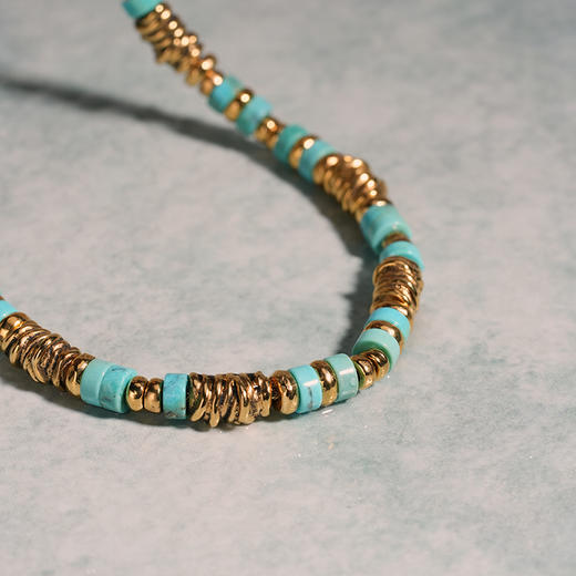 北京仓｜Goossens Paris-Ariane-绿松石 项链［法国设计师］ 商品图4