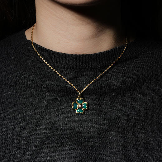 北京仓｜Goossens Paris-MINI TREFLE-四叶草 项链［法国设计师］ 商品图6