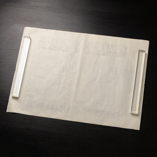 民国郭葆昌先生藏“觯斋水纹纸”（一张） 商品图11