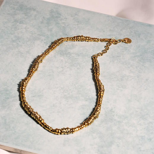 北京仓｜Goossens Paris-Ariane-金色 串珠 项链［法国设计师］ 商品图3