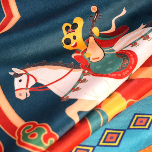 马年团团毯子 商品图4