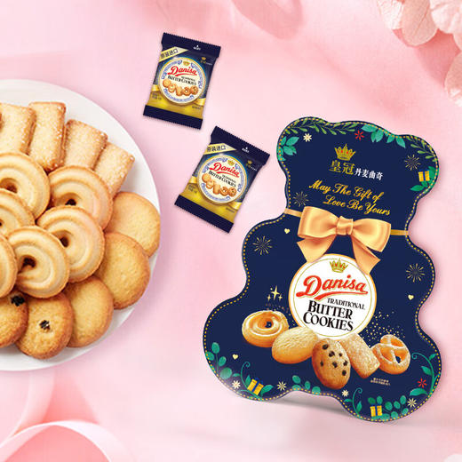 皇冠丹麦曲奇饼干缤纷装小熊版132g 商品图3