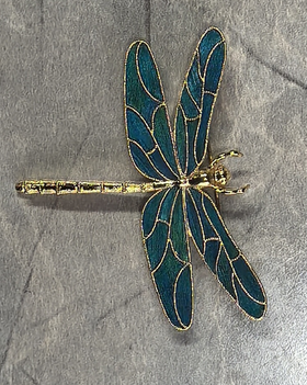 花丝镶嵌(大蜻蜓胸针）