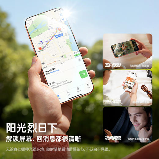 倍思 全视系列 AR增透 高清 钢化膜（无尘仓二代） 商品图4