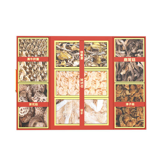 禾煜山珍盛宴-干货礼盒405g【年货】KY 商品图2