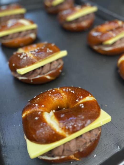 红豆黄油贝果 商品图0